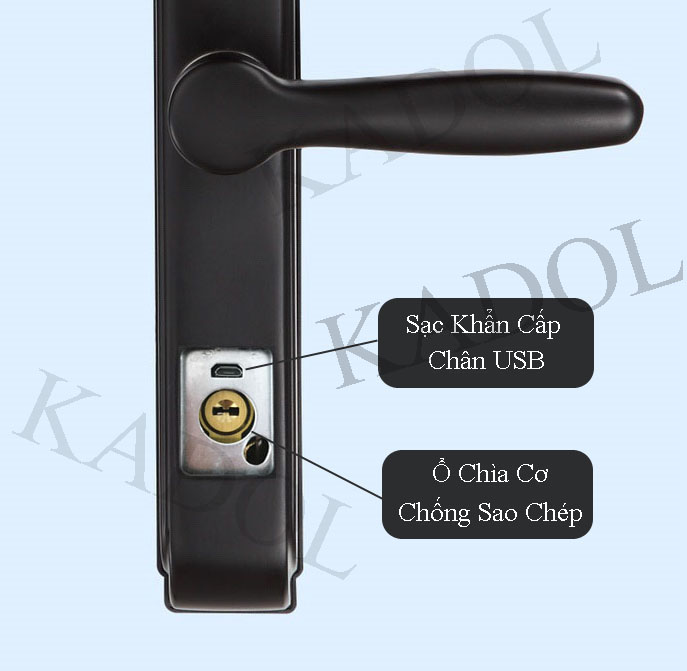 Sạc khẩn cấp chân USB