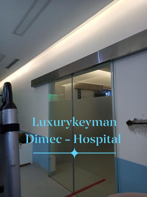 Hệ thống Access Control kiêm máy chấm công tại Dimec Hospital