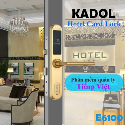 khóa thẻ từ cửa nhôm Kadol E6100