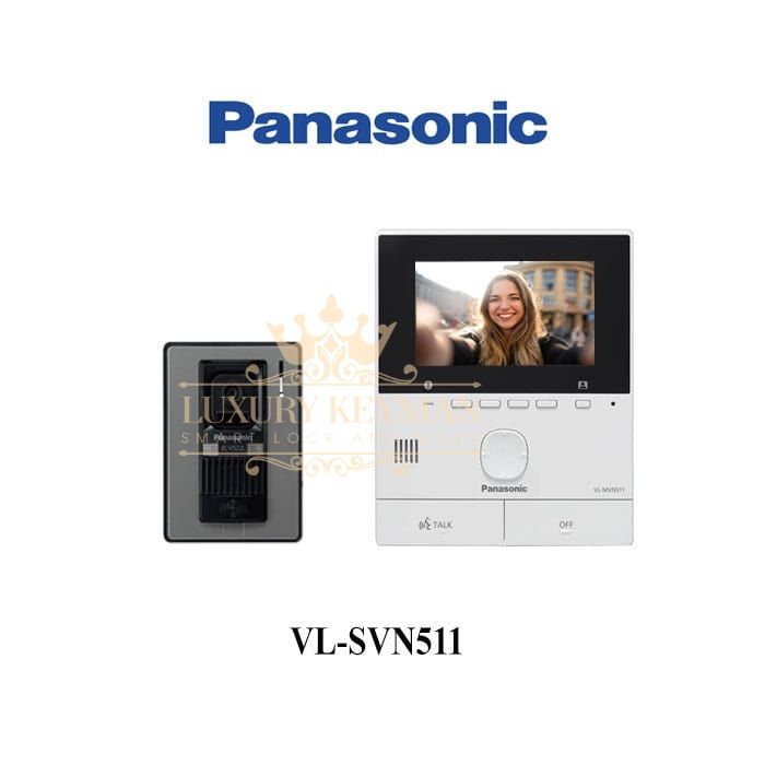 Chuông cửa có hình Panasonic VL-SVN511 1 chuông hình panasonic vl svn511