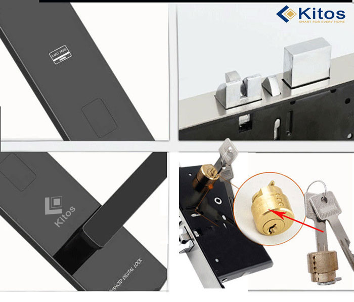 Khóa Khách Sạn Kitos KC-818 11 Khóa thẻ từ Kitos KC-818
