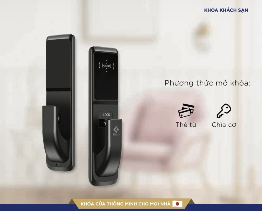 Khóa cửa khách sạn KITOS KC 950