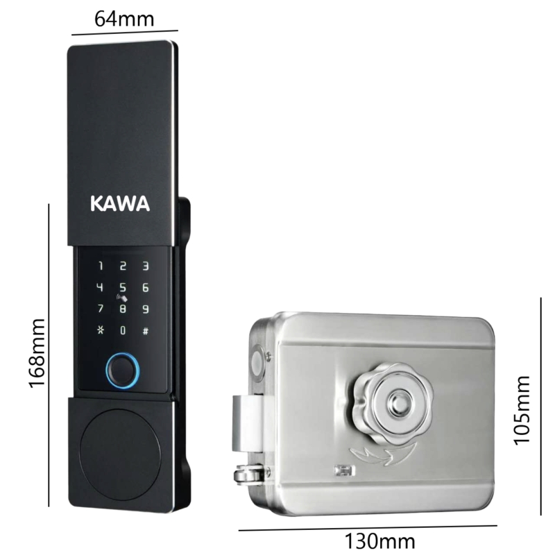Khóa vân tay cửa cổng KAWA-KC01