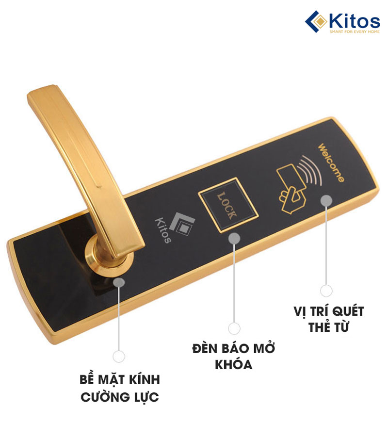 Khóa thẻ từ khách sạn Kitos KC6900